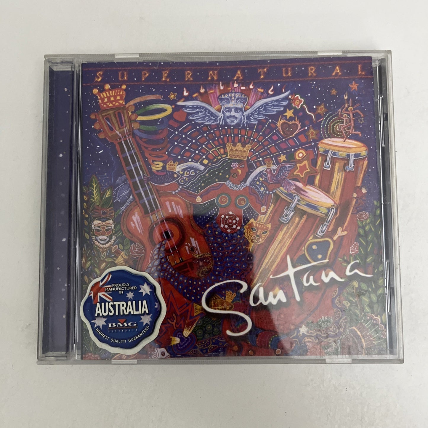 Santana – Supernatural (CD, 1999) Album 07822-19080-2