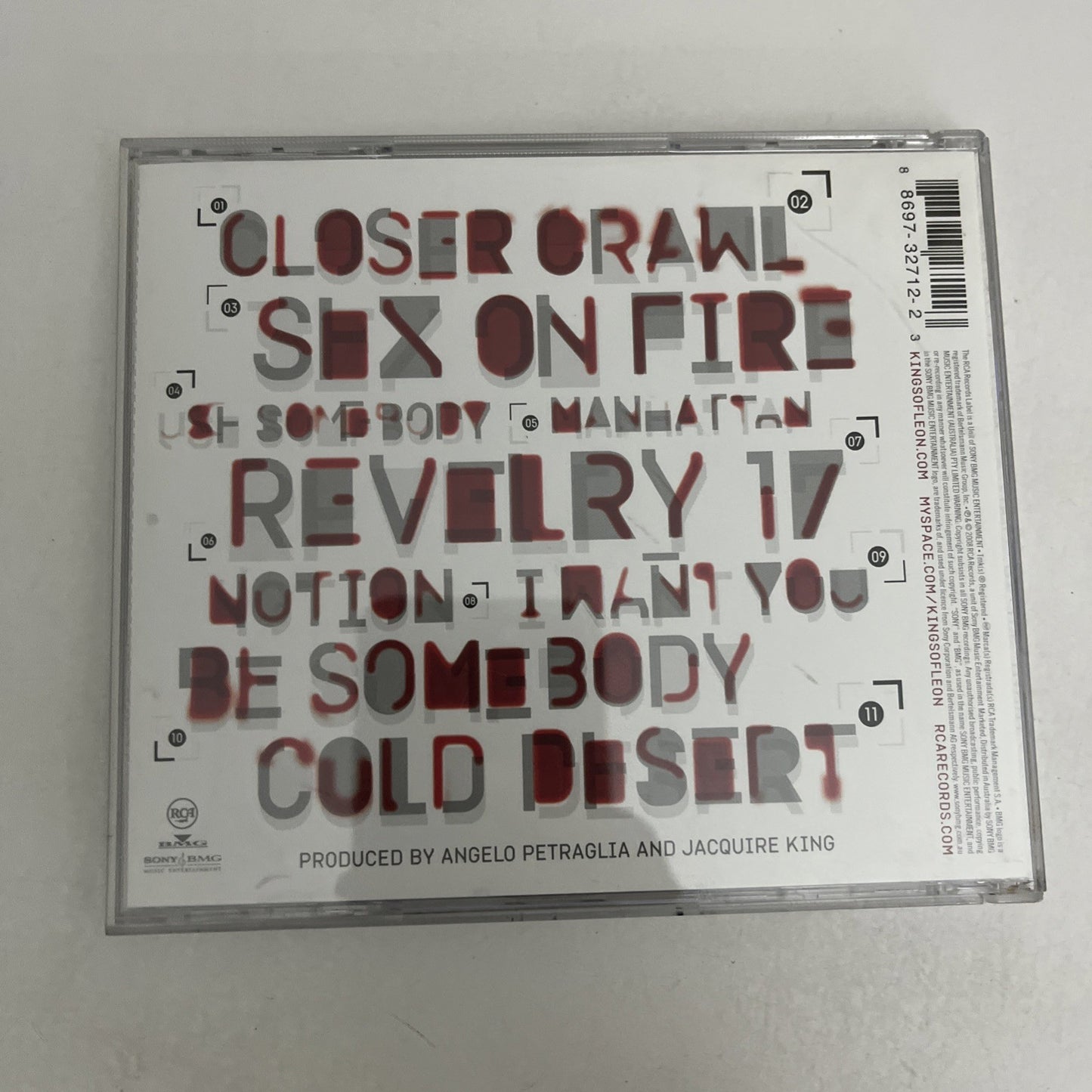 Kings Of Leon – Only By The Night (CD, 2008) Album 88697-32712-2