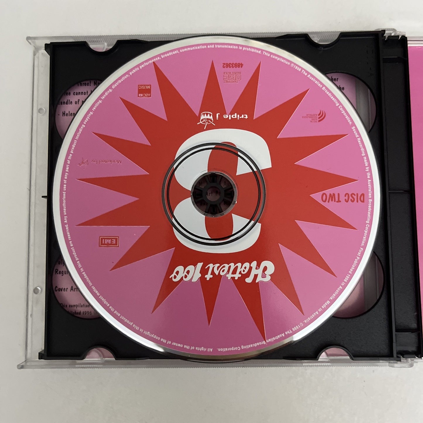 Triple J Hottest 100 3 (CD, 1996, 2-Disc) Australia 4893342