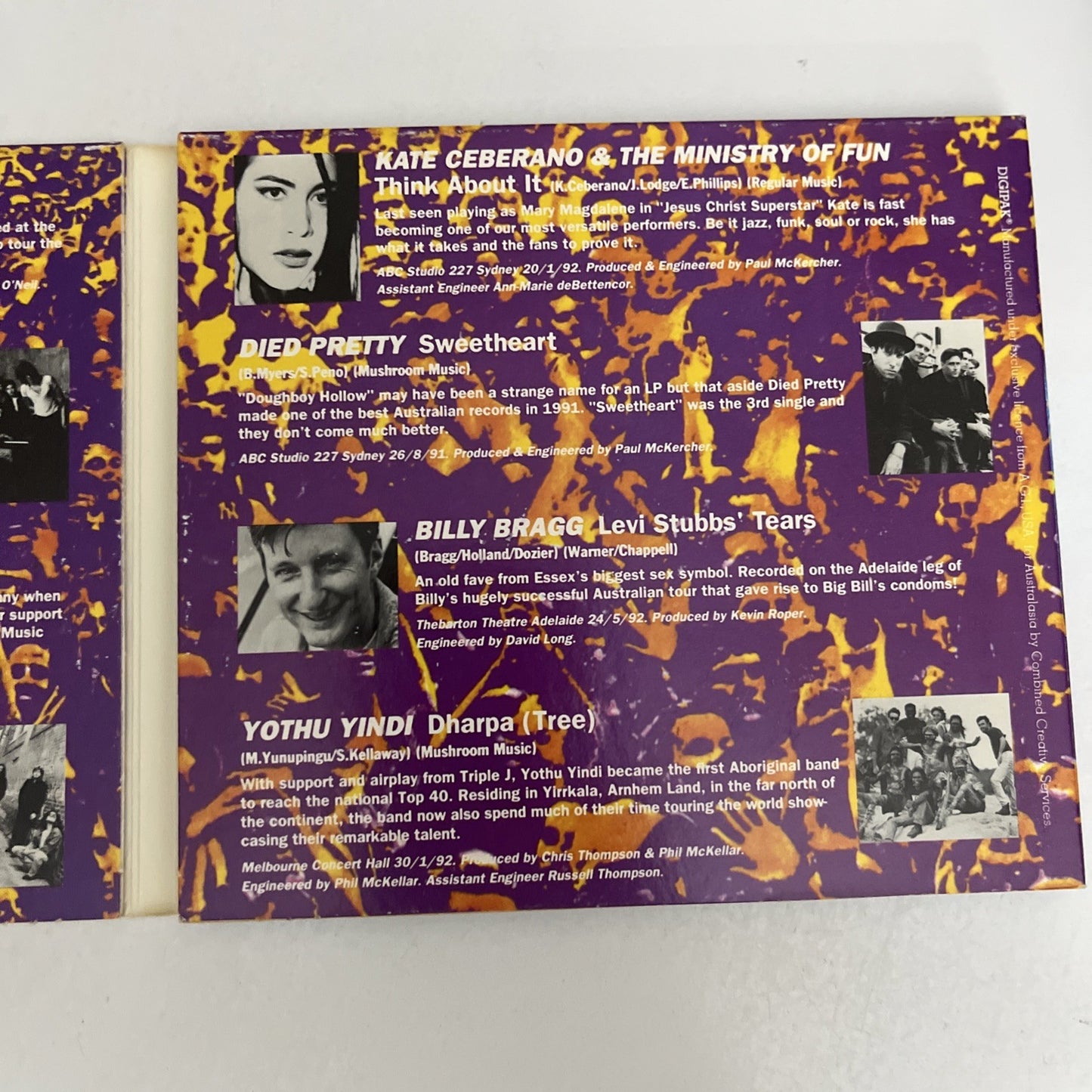 Triple J - Live At The Wireless Volume 2 (CD, 1992) Digipak 514 243-2
