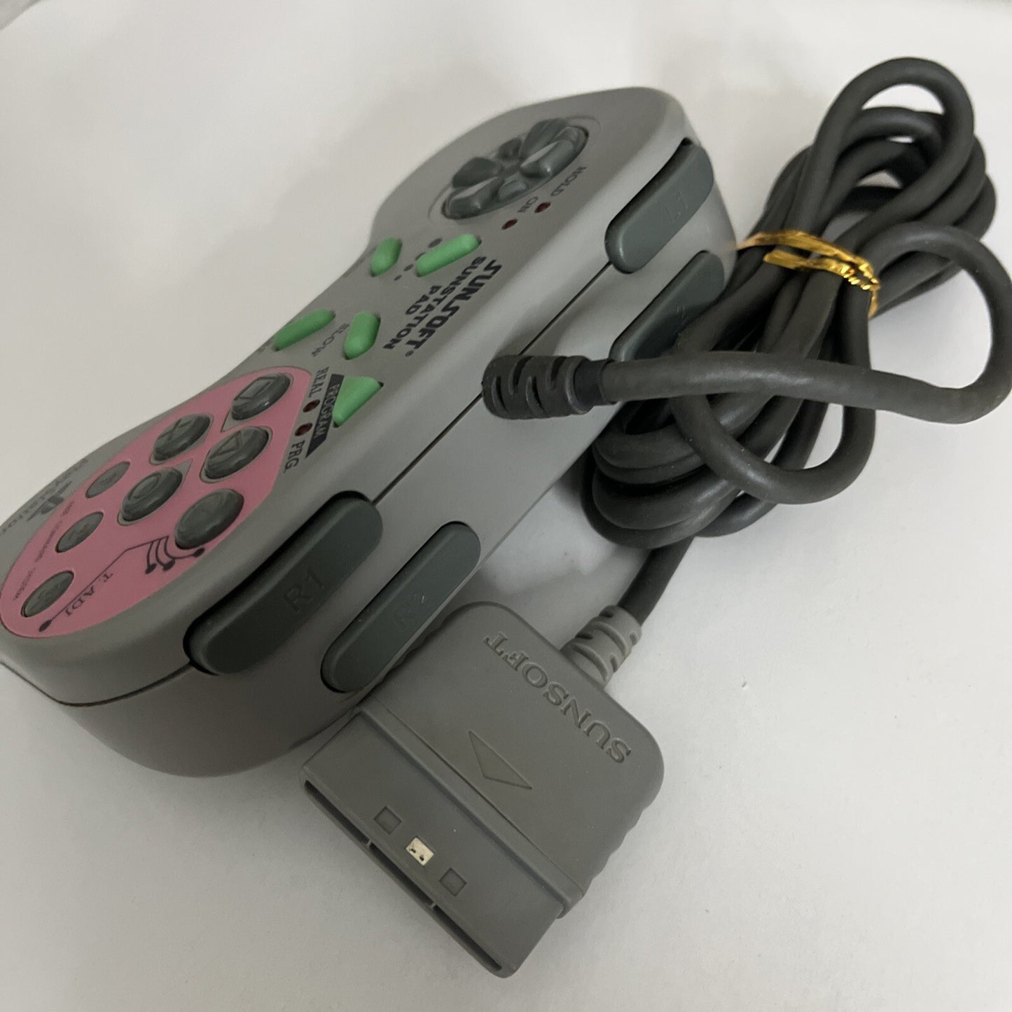 Sunsoft Sunstation Pad Official PlayStation Controller Programmable PS1 PS2