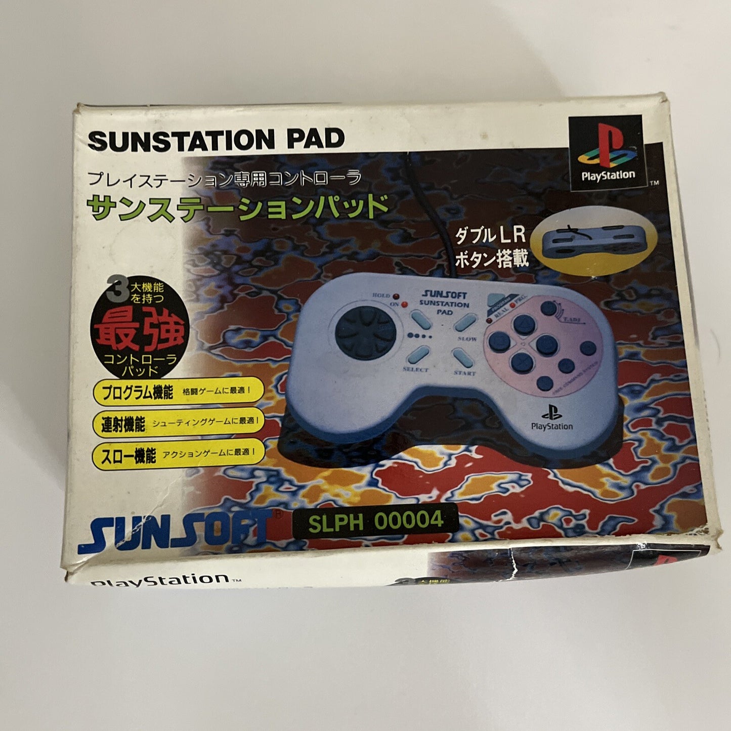 Sunsoft Sunstation Pad Official PlayStation Controller Programmable PS1 PS2