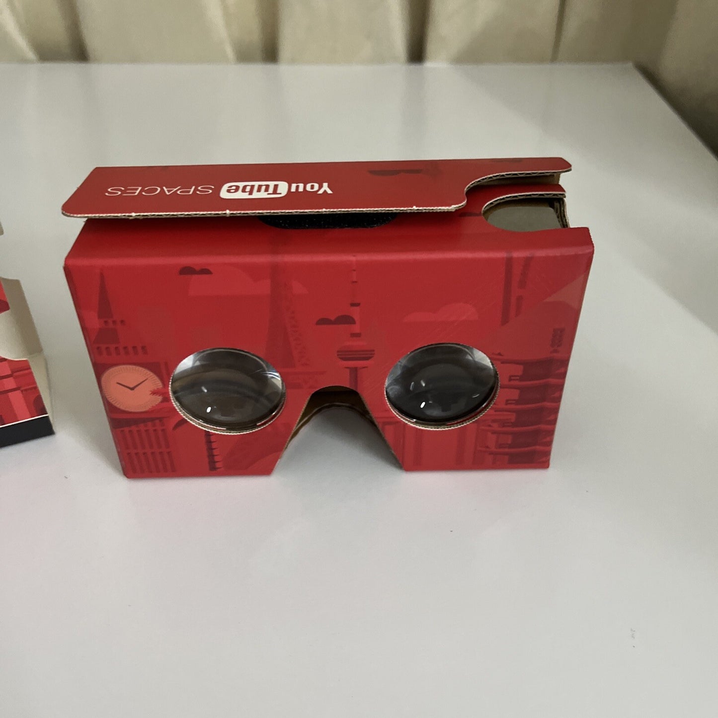 Official Google YouTube Spaces Cardboard From Promotional Event