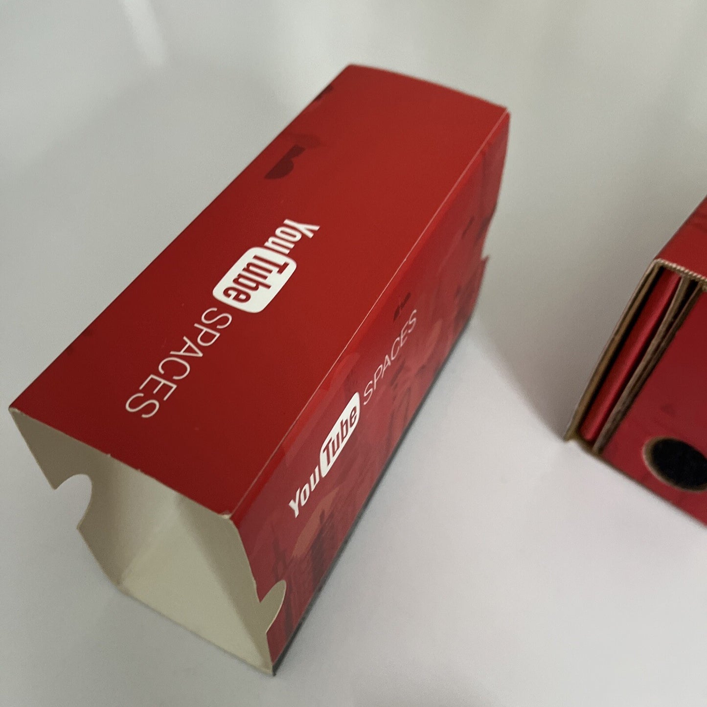Official Google YouTube Spaces Cardboard From Promotional Event