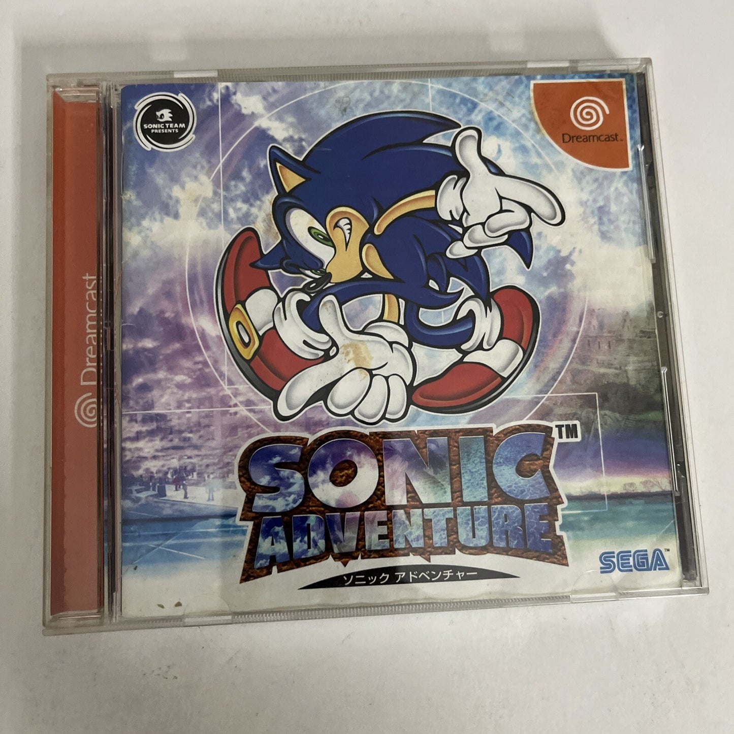Sonic Adventure DC Sega Dreamcast NTSC-J JAPAN 1998 Platformer Game