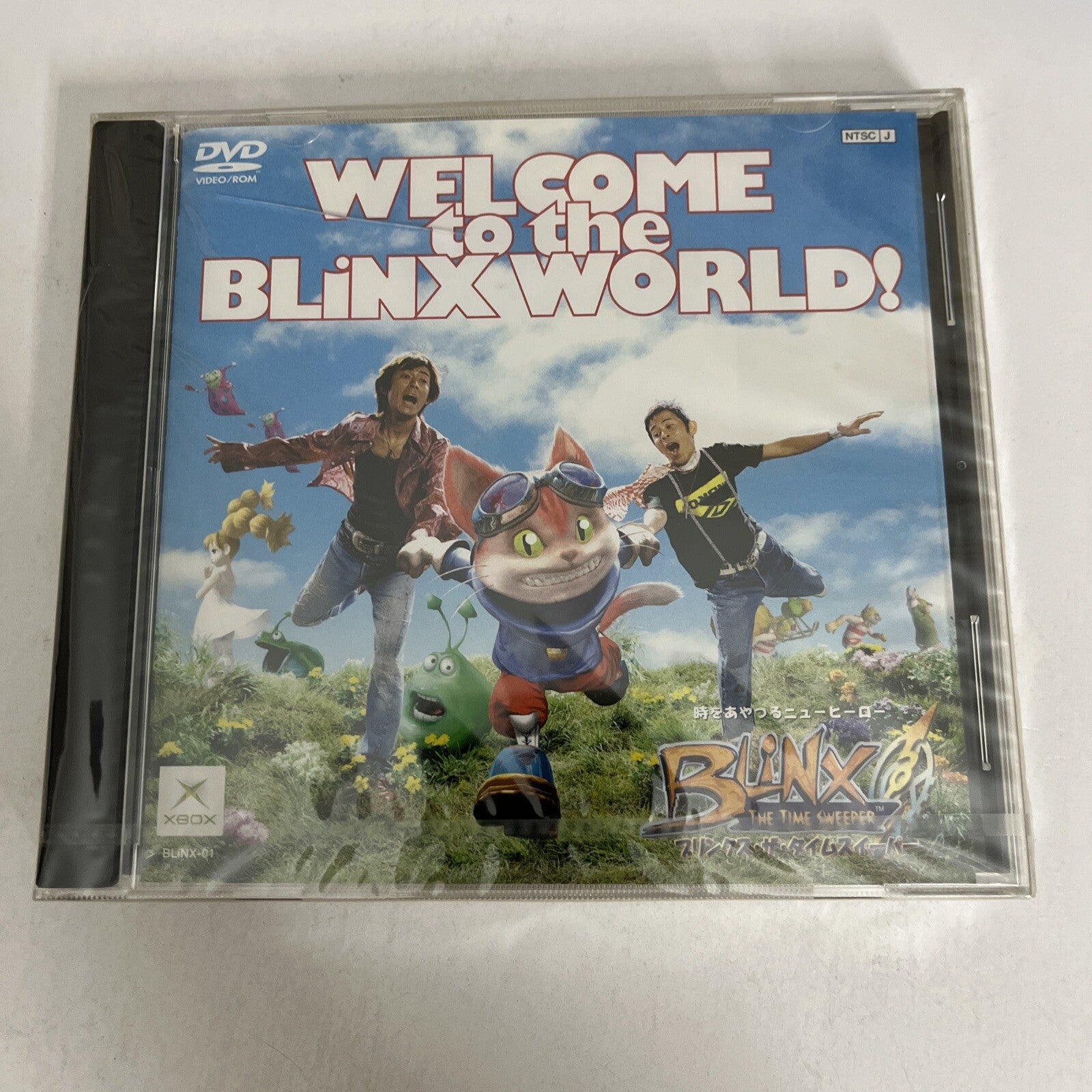 Welcome To The Blinx World (DVD, 2002) Rare Promo Microsoft XBOX