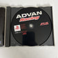 Advan Racing  PS1 Sony PlayStation NTSC-J JAPAN 1998 Car Racing Game