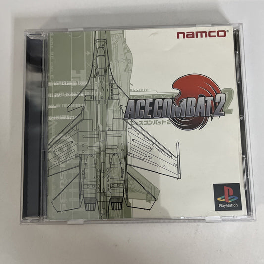 Ace Combat 2 PS1 Sony PlayStation NTSC-J JAPAN Namco 1997 Game