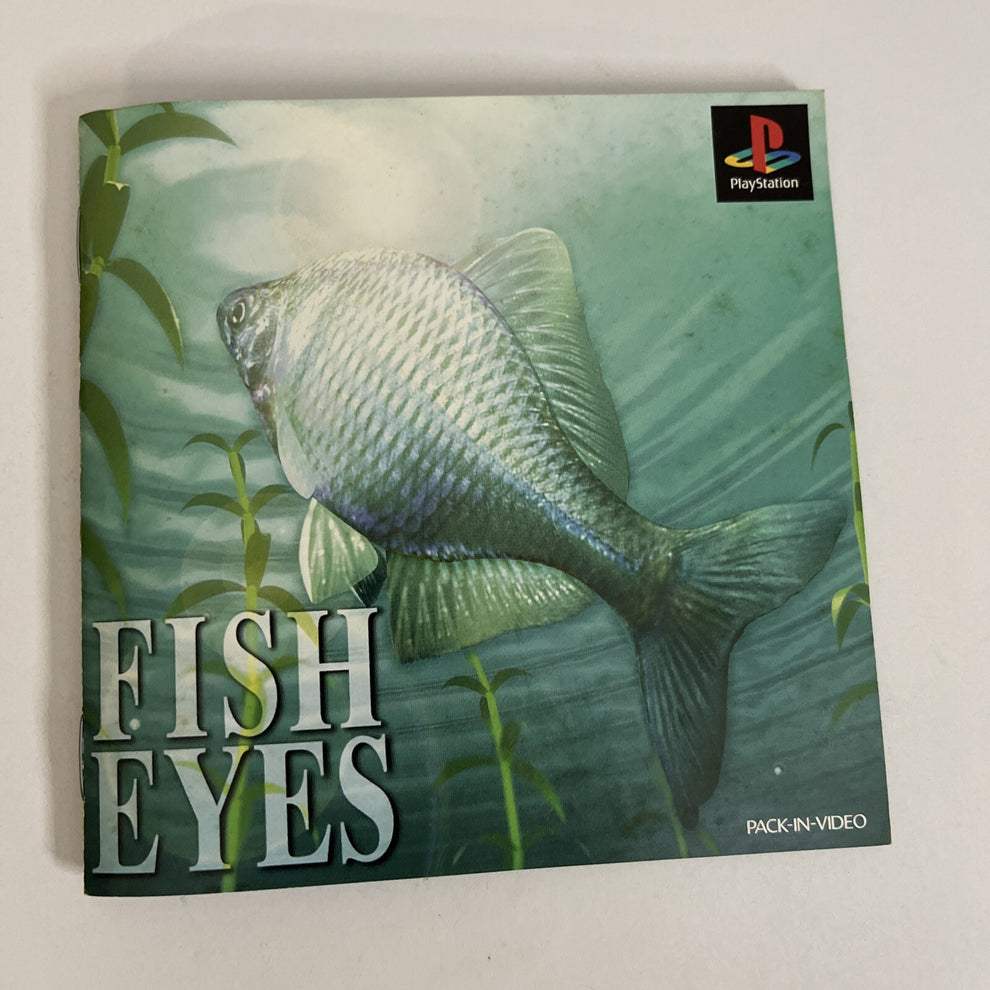 Fish Eyes PS1 Sony PlayStation NTSC-J JAPAN 1999 Fishing Game – Retro Unit