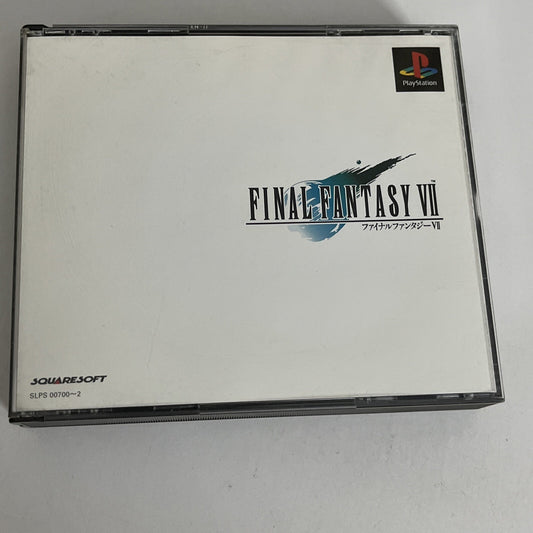 Final Fantasy 7 VII PS1 Sony PlayStation NTSC-J JAPAN Squaresoft 1997 RPG Game