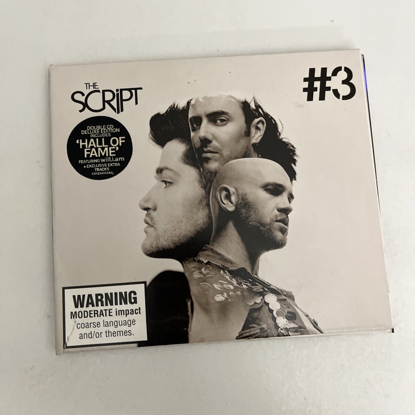 The Script – #3 (CD, 2012) Digipak Album 2-Disc 88725415482