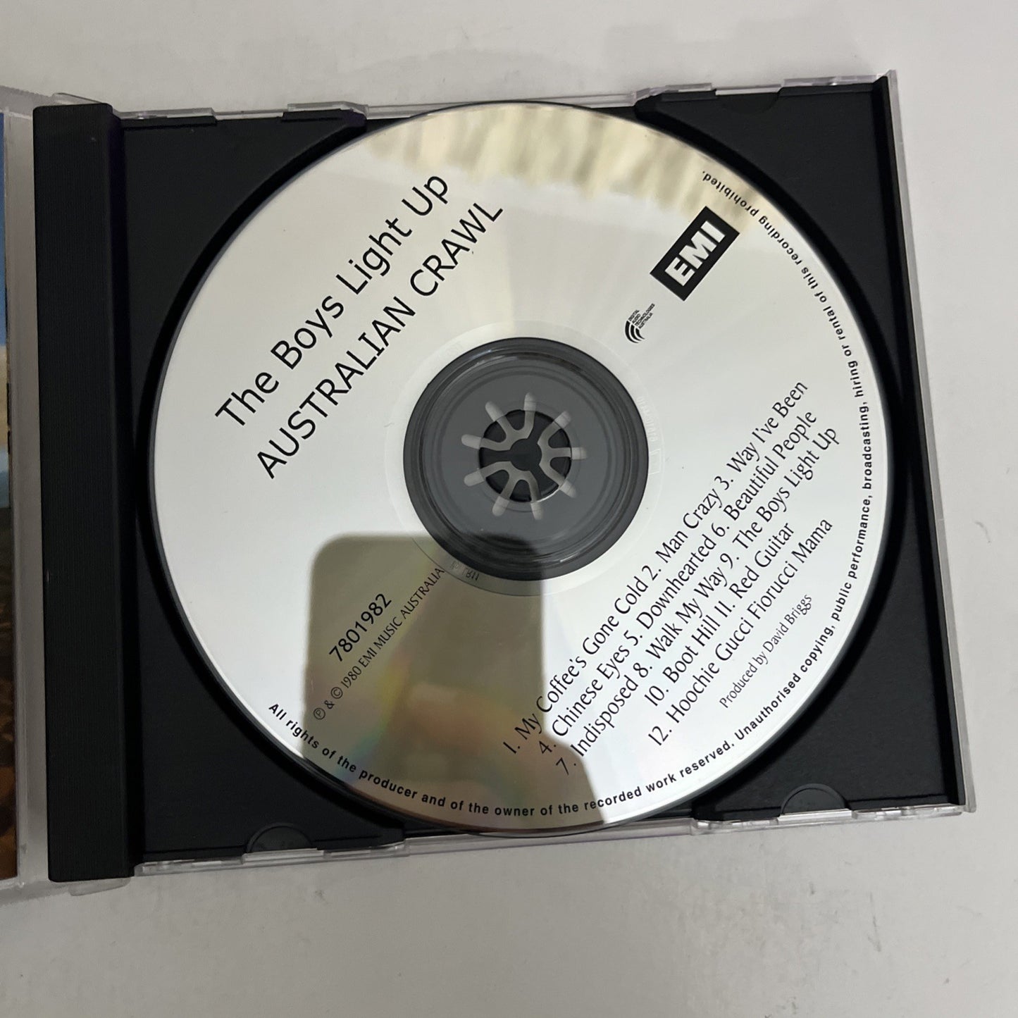 Australian Crawl – The Boys Light Up (CD, 1994) Album 780198 2