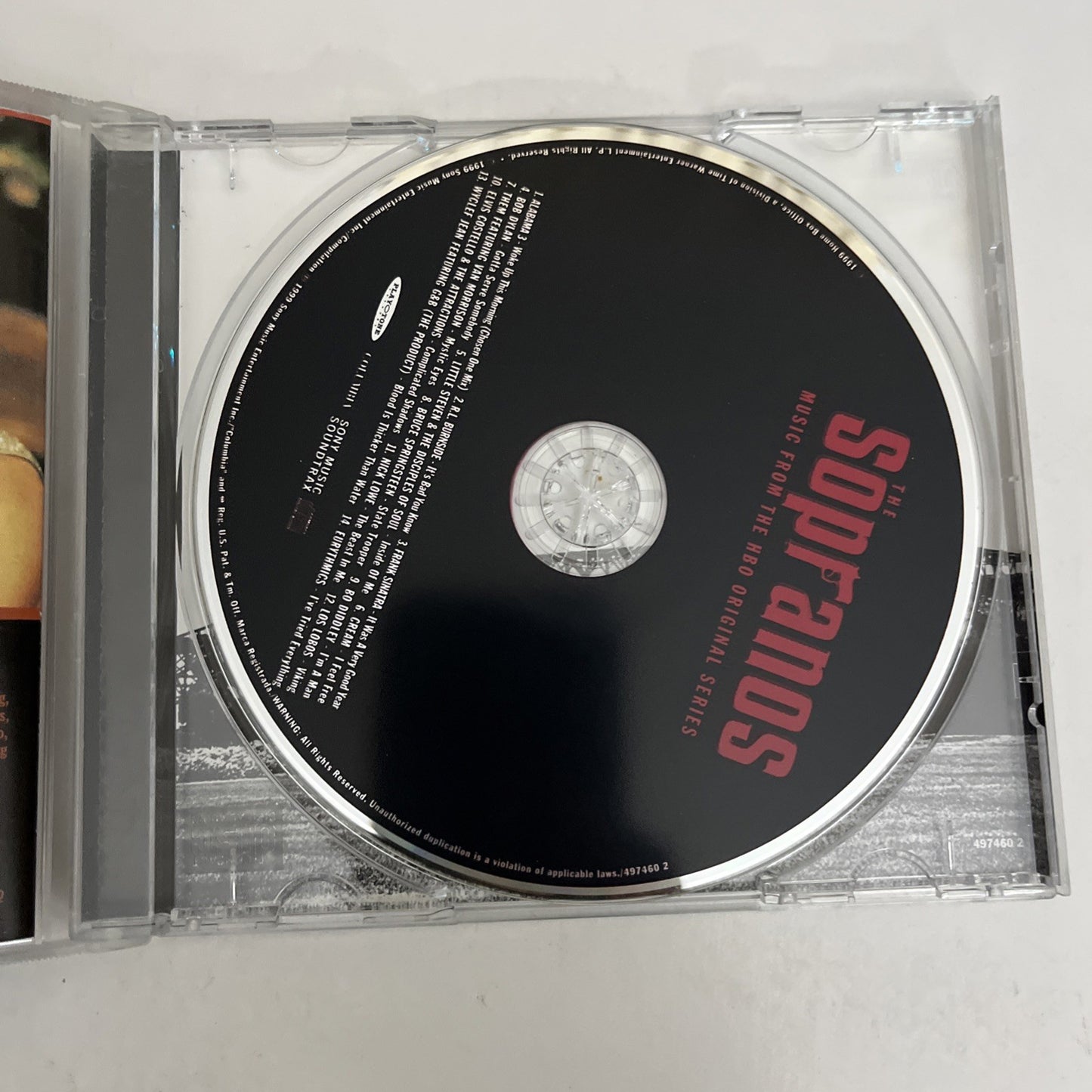 The Sopranos - Music From The HBO Original Series (CD, 1999) Australia 497460 2