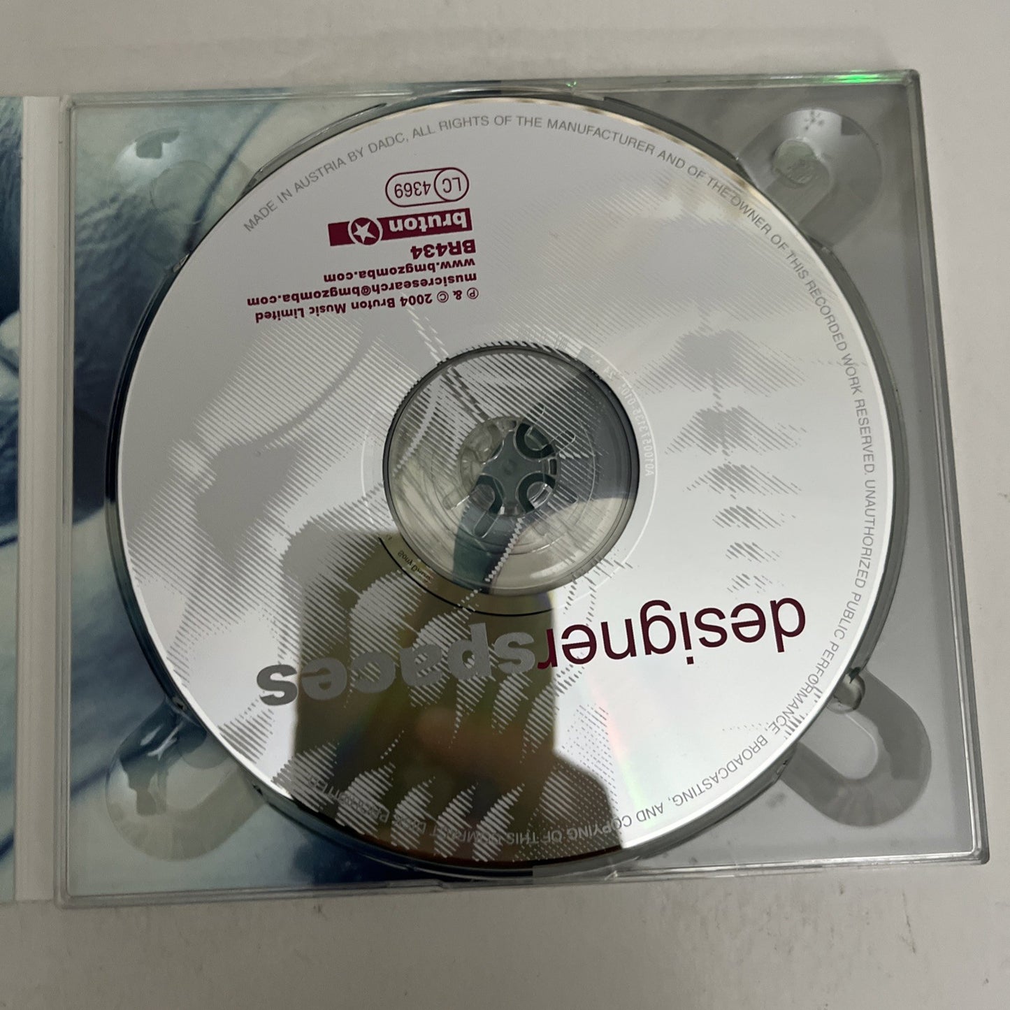 Designer Spaces (CD, 2004) Digipak Album UK BR434