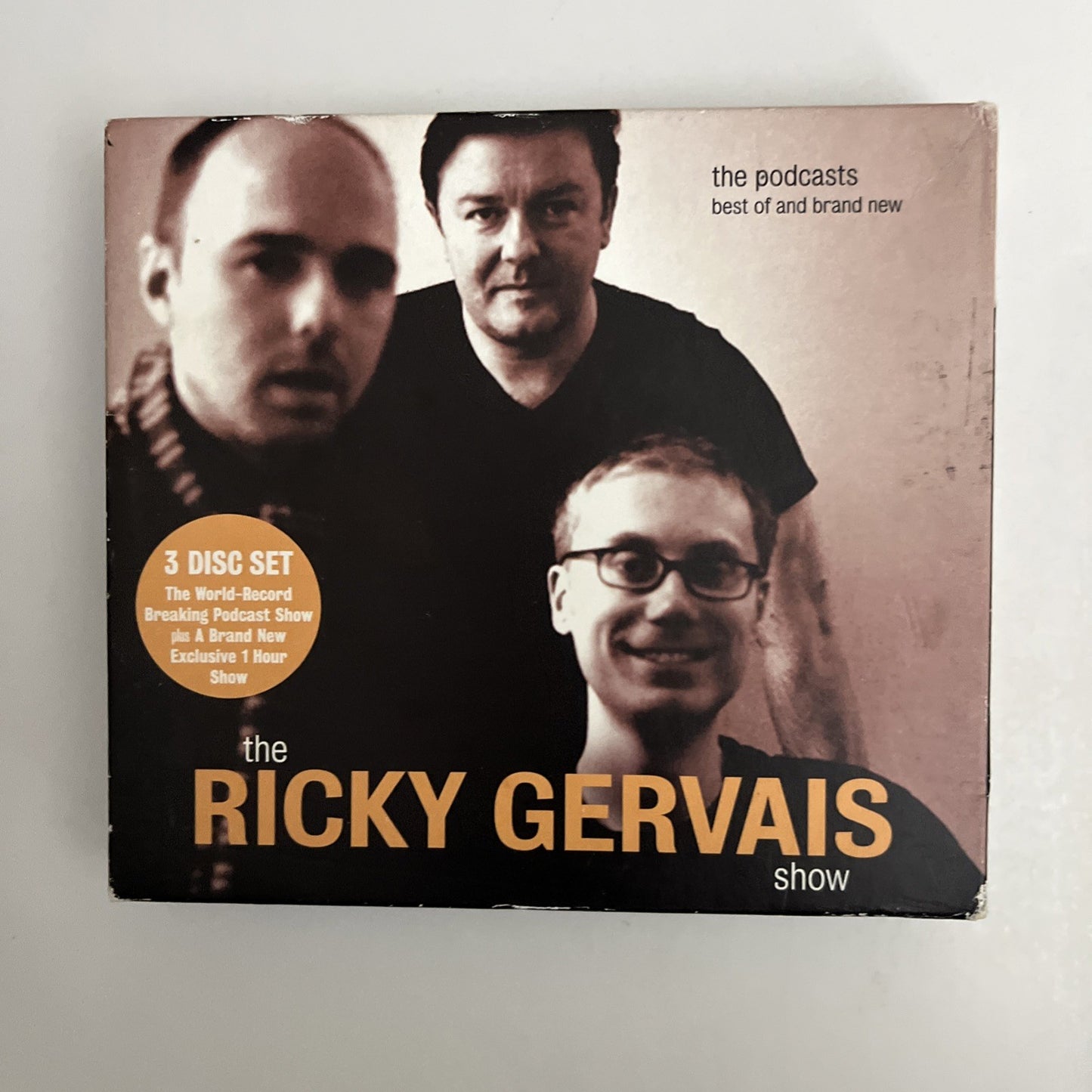 Ricky Gervais – The Ricky Gervais Show (CD, 2006) UK 3-Disc Album 8246093