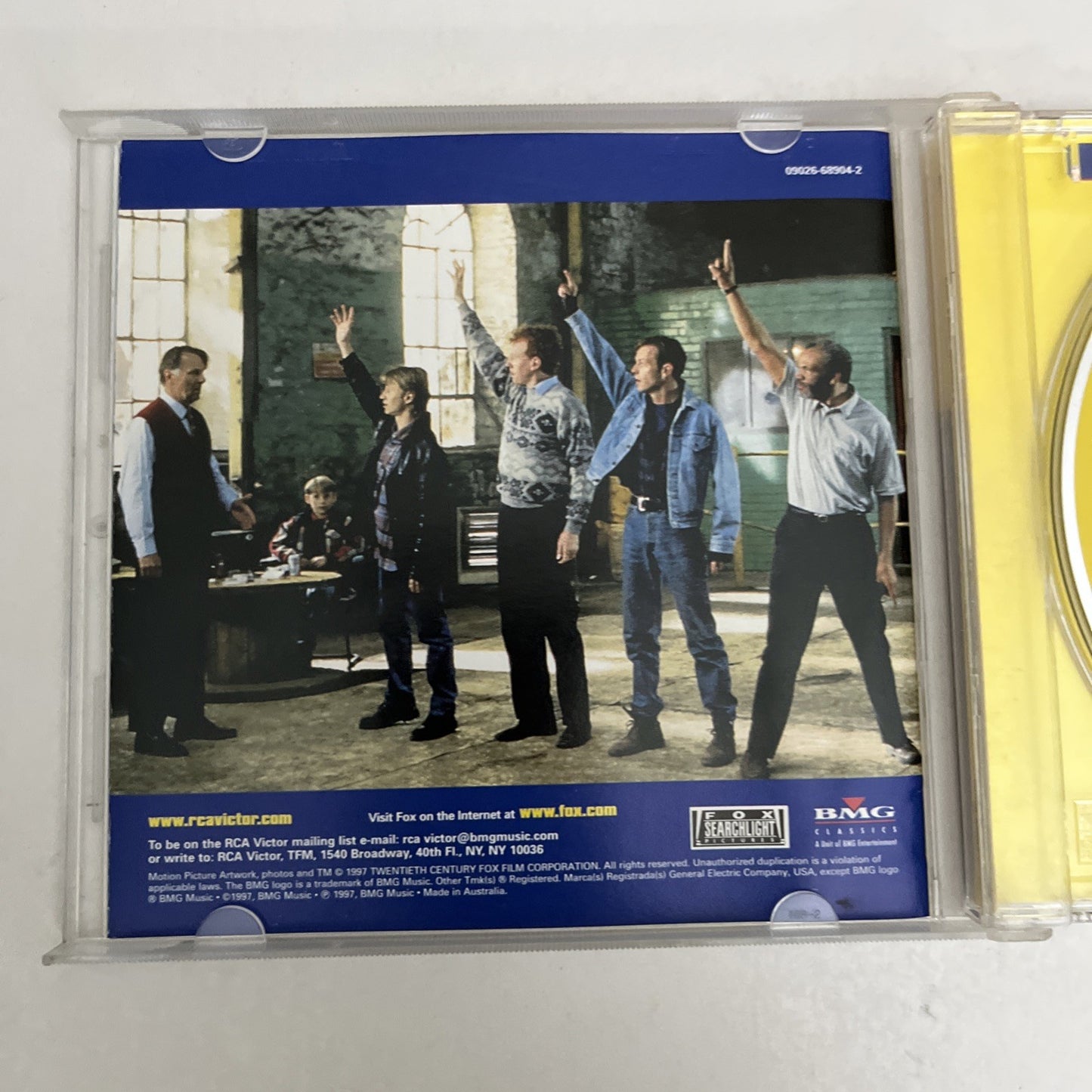 The Full Monty (The Motion Picture Soundtrack) (CD, 1997) Album 09026-68904-2