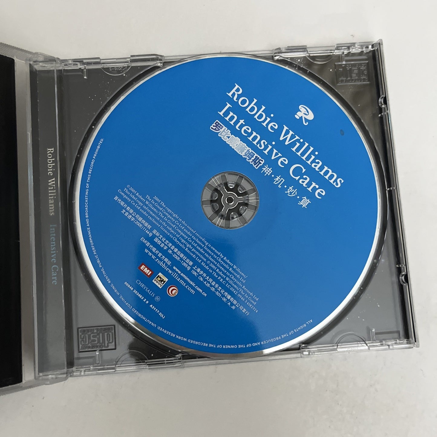 Robbie Williams – Intensive Care (CD, 2005) Album 00946 353463 2 9