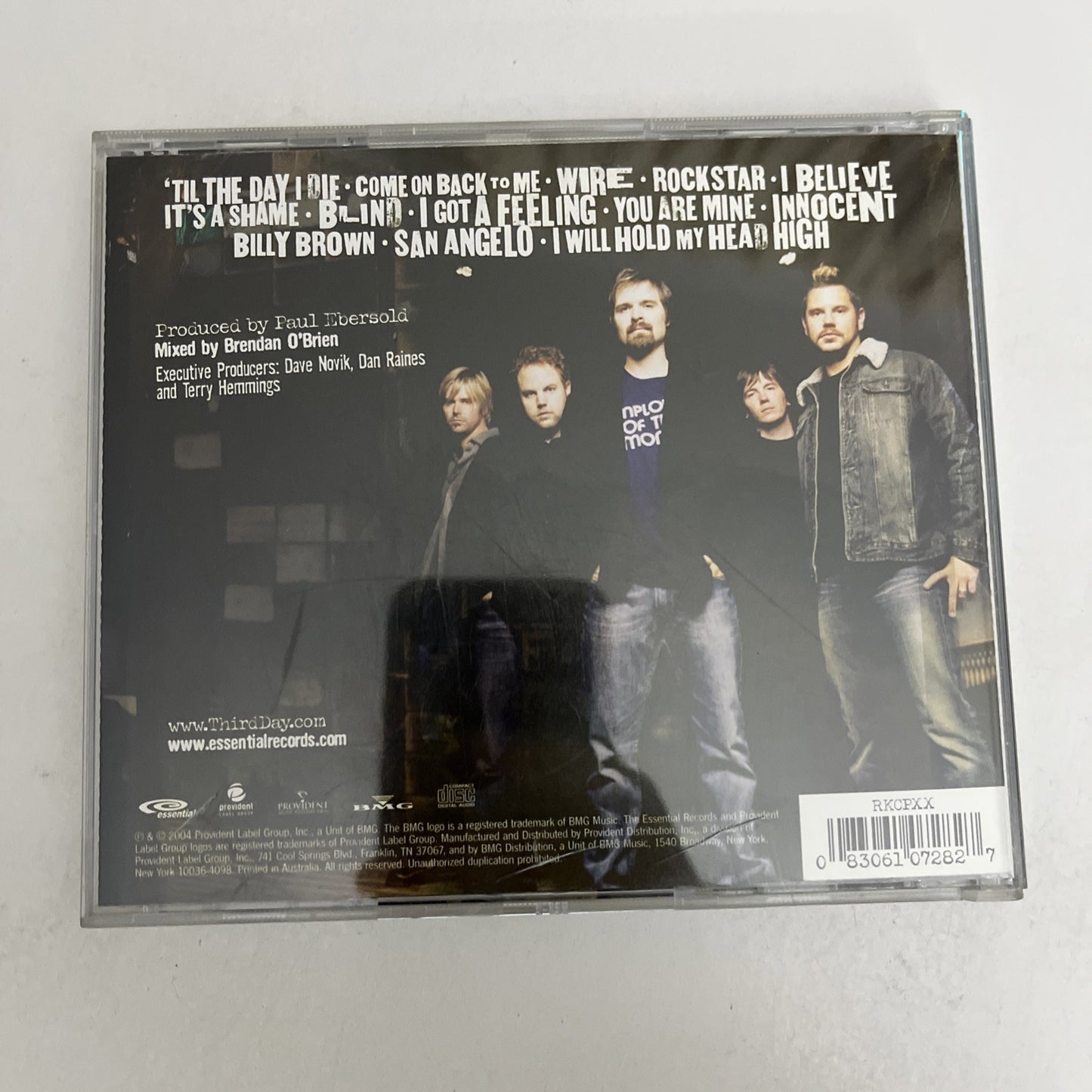 Third Day – Wire (CD, 2004) Australia 83061-0728-2