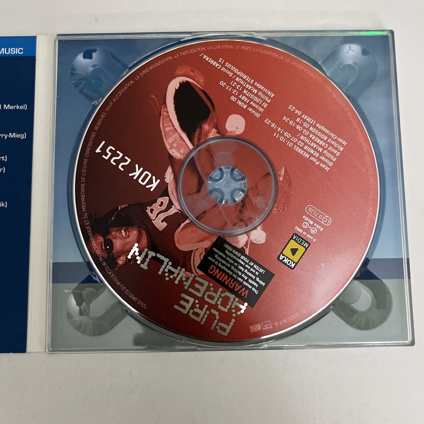 Various – Pure Adrenalin  (CD)  Digipak Album France KOK2251