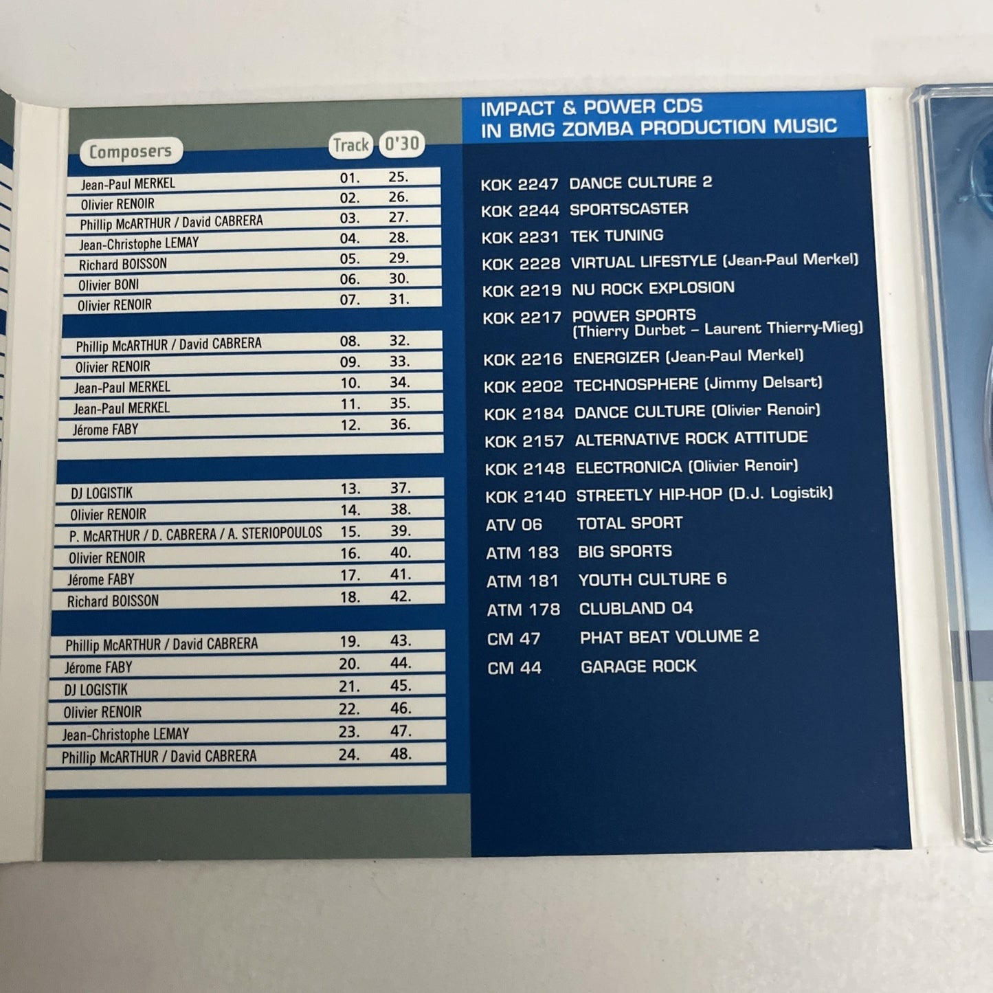 Various – Pure Adrenalin  (CD)  Digipak Album France KOK2251