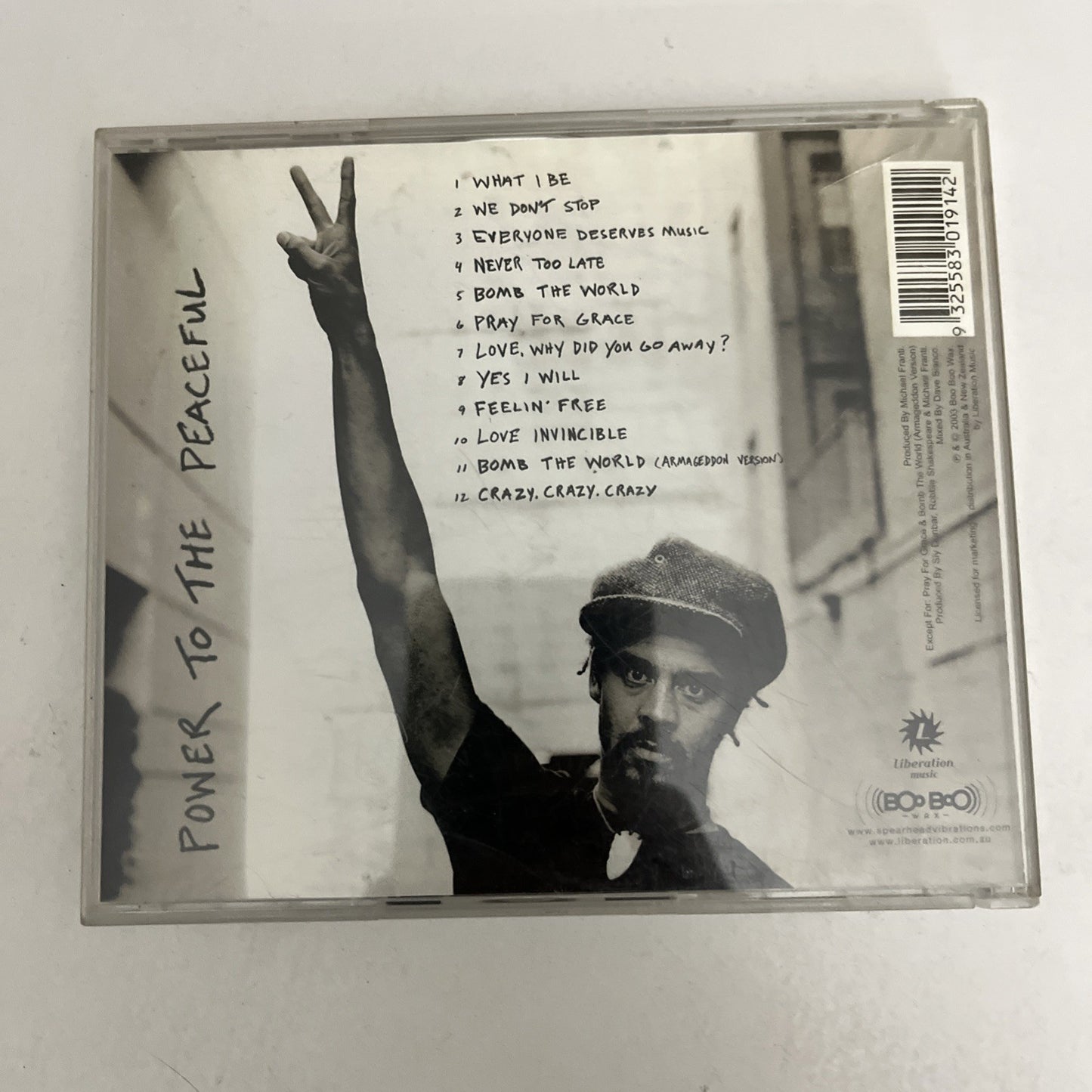 Michael Franti And Spearhead – Everyone Deserves Music (CD, 2003) LIBCD5069.2