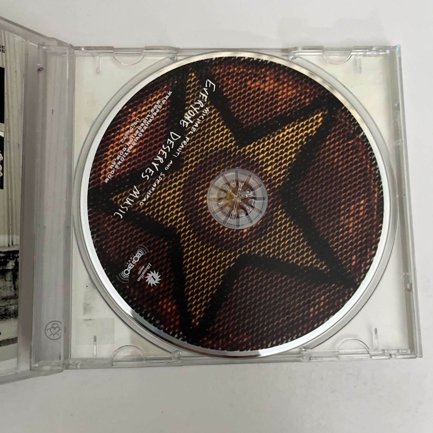 Michael Franti And Spearhead – Everyone Deserves Music (CD, 2003) LIBCD5069.2