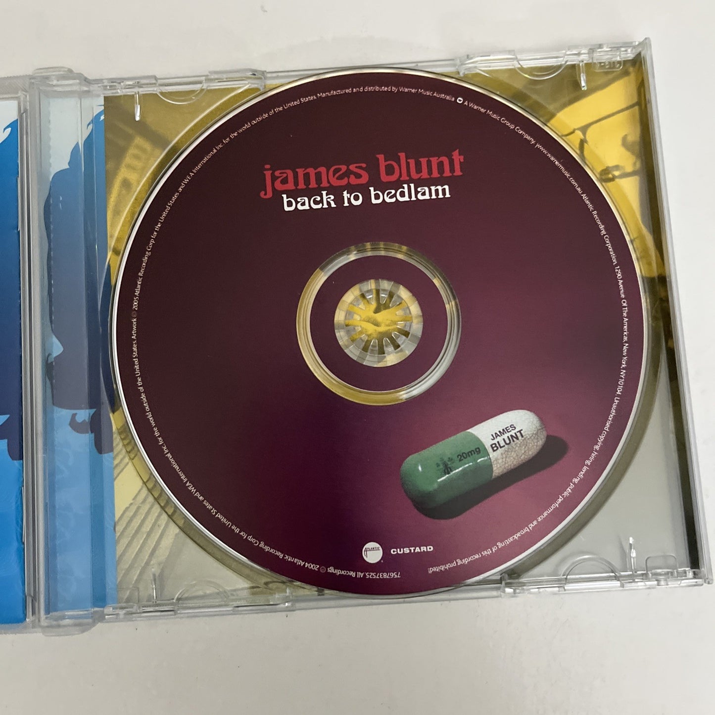 James Blunt – Back To Bedlam (CD, 2005) Album 7567837525