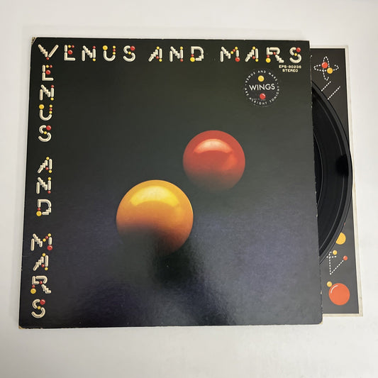 Wings (2) – Venus And Mars (Vinyl, 1975) Japan Gatefold LP EPS-80236