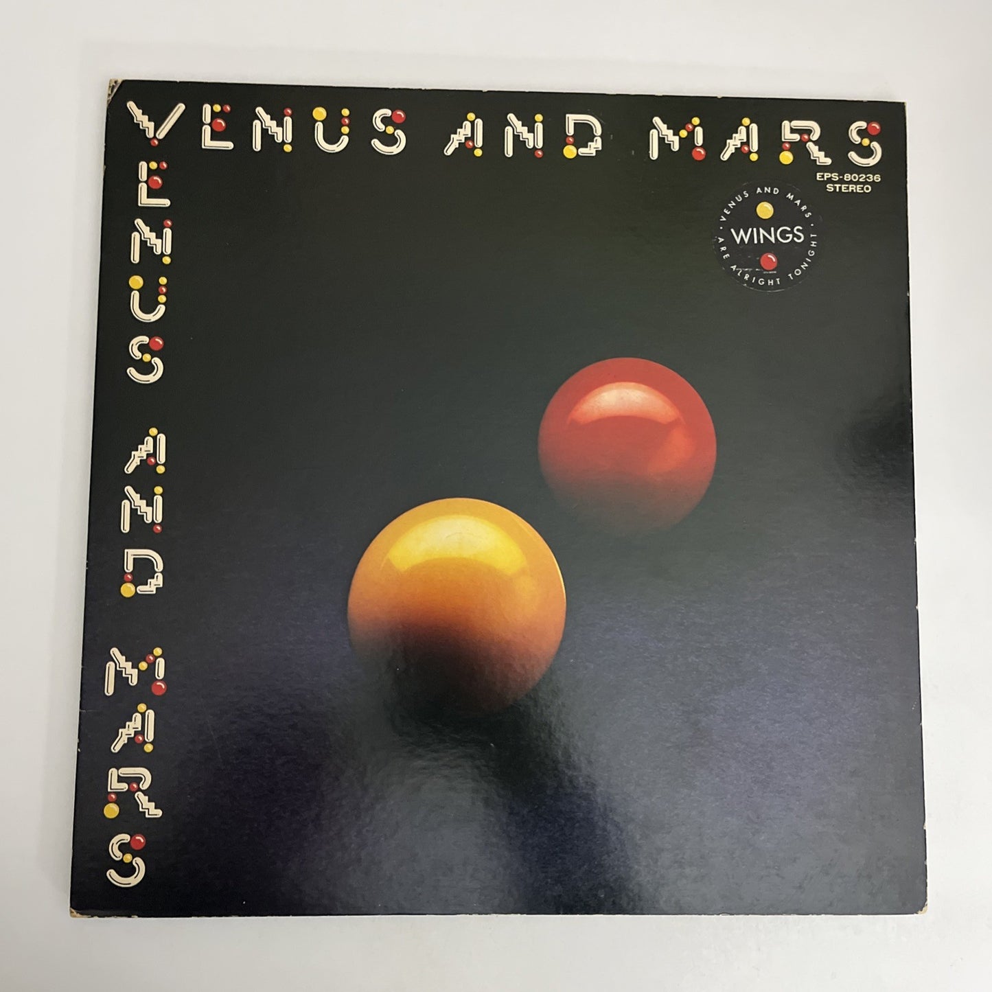 Wings (2) – Venus And Mars (Vinyl, 1975) Japan Gatefold LP EPS-80236