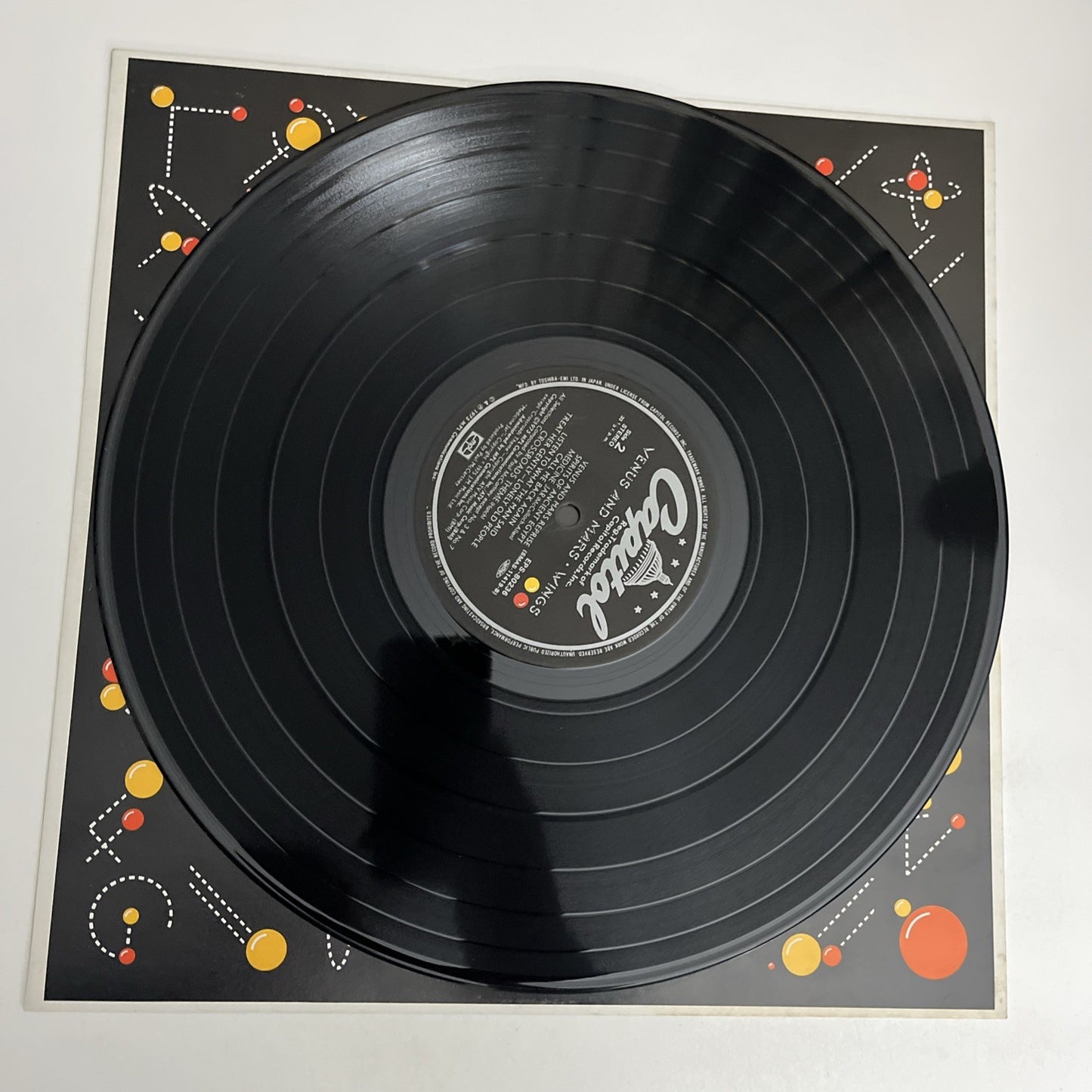Wings (2) – Venus And Mars (Vinyl, 1975) Japan Gatefold LP EPS-80236