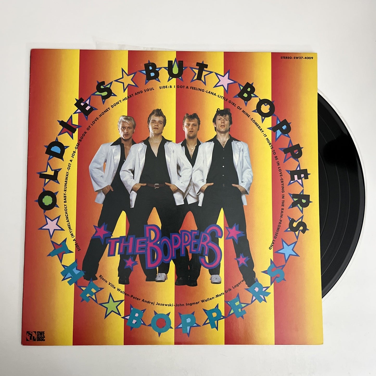 The Boppers – Oldies But Boppers (Vinyl, 1983) Japan LP Album SW27-4009