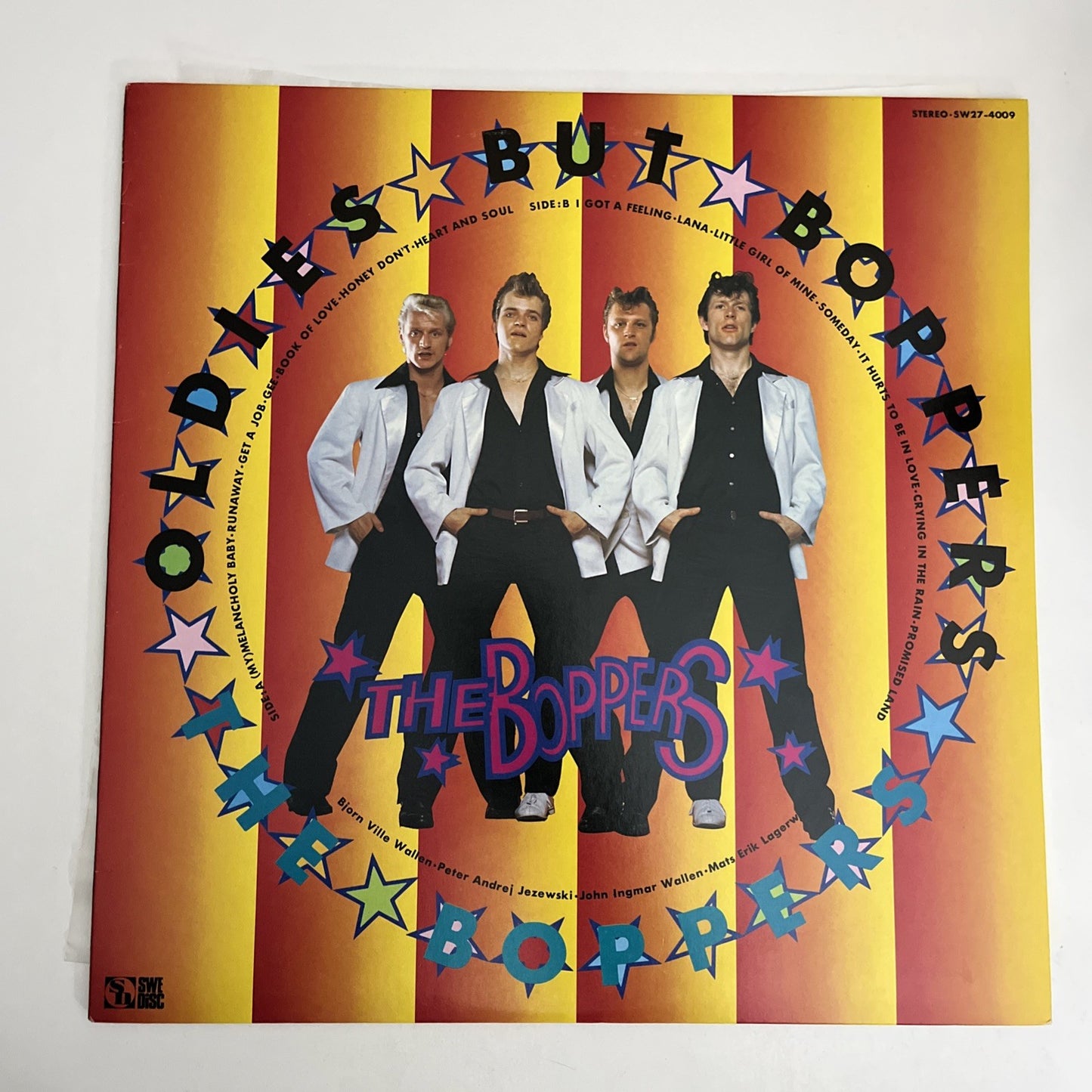 The Boppers – Oldies But Boppers (Vinyl, 1983) Japan LP Album SW27-4009