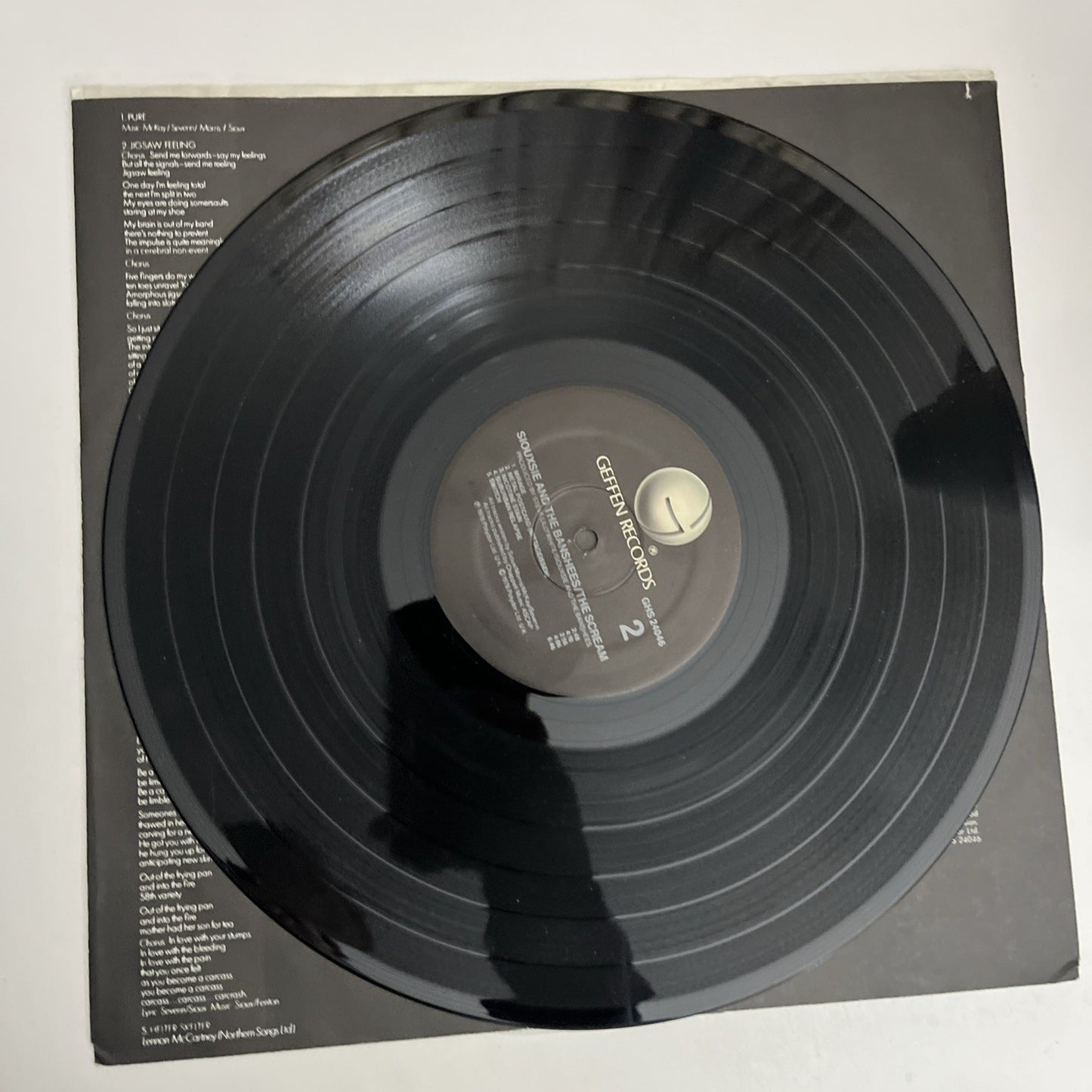 Siouxsie & The Banshees – The Scream (Vinyl, 1978) US LP Album GHS 24046