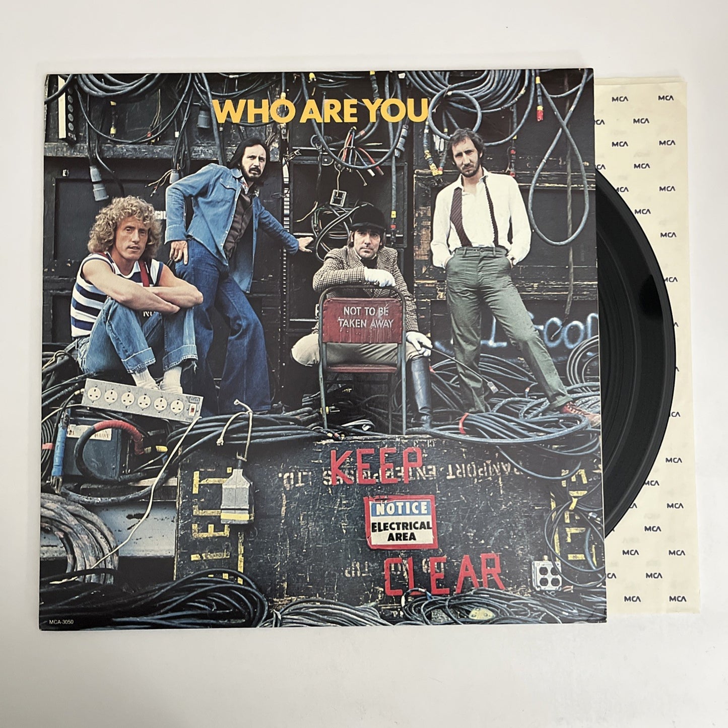 The Who – Who Are You (Vinyl, 1978) US LP Album MCA-3050