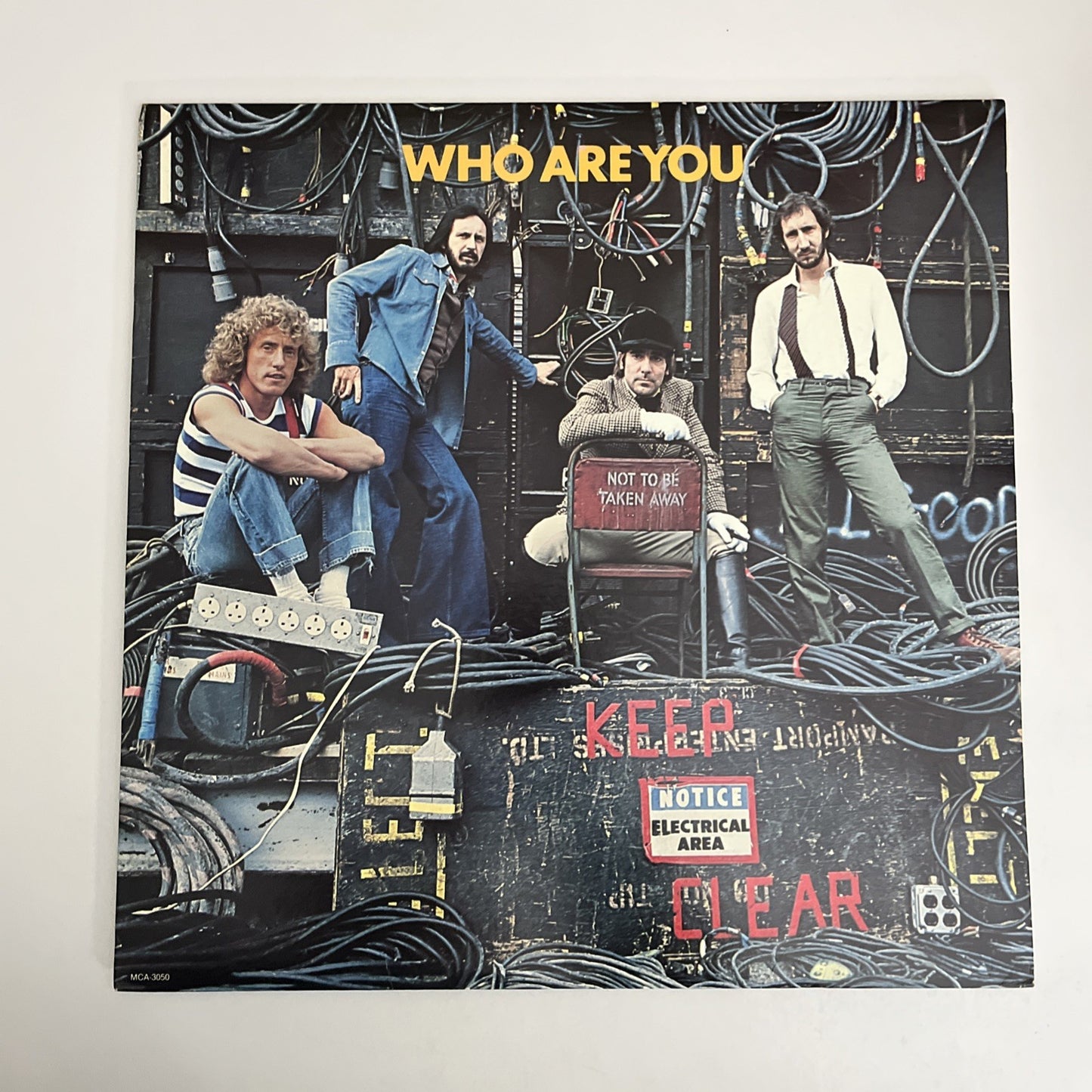 The Who – Who Are You (Vinyl, 1978) US LP Album MCA-3050