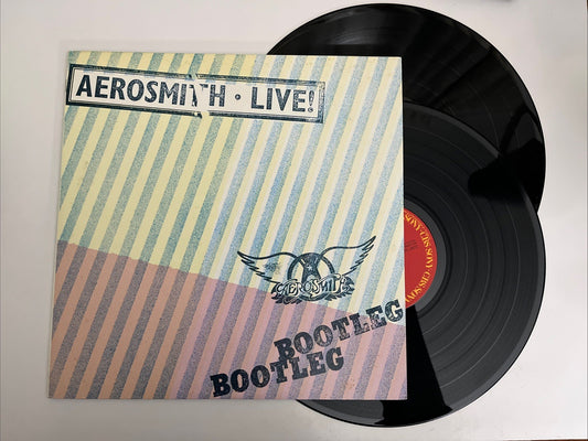 Aerosmith – Live! Bootleg (Vinyl, 1985) Japan Gatefold 2xLP 32AP 3126~7