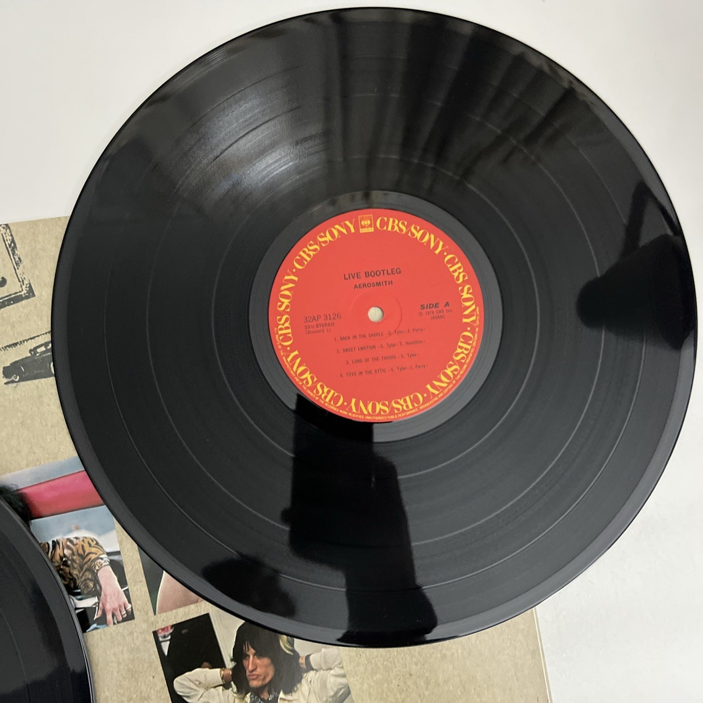 Aerosmith – Live! Bootleg (Vinyl, 1985) Japan Gatefold 2xLP 32AP 3126~7