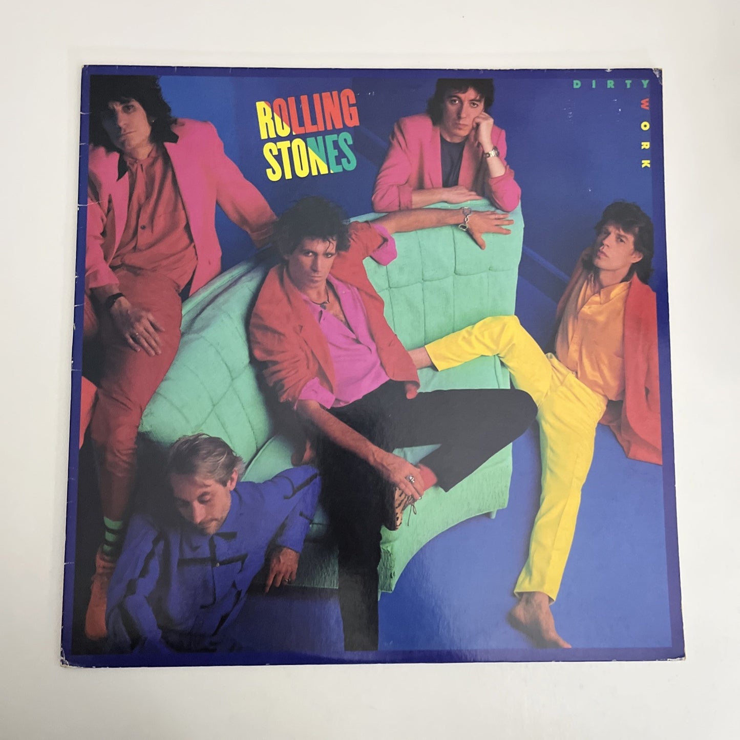 The Rolling Stones – Dirty Work (Vinyl, 1986) Japan LP Album  28AP 3150