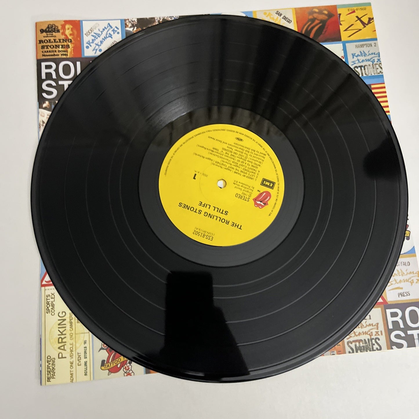 The Rolling Stones – Still Life (American Concert 1981) (Vinyl, 1982) Gatefold