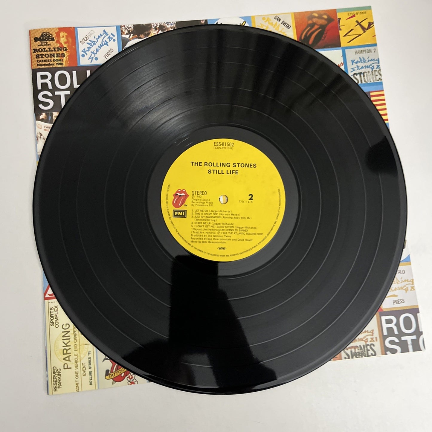 The Rolling Stones – Still Life (American Concert 1981) (Vinyl, 1982) Gatefold