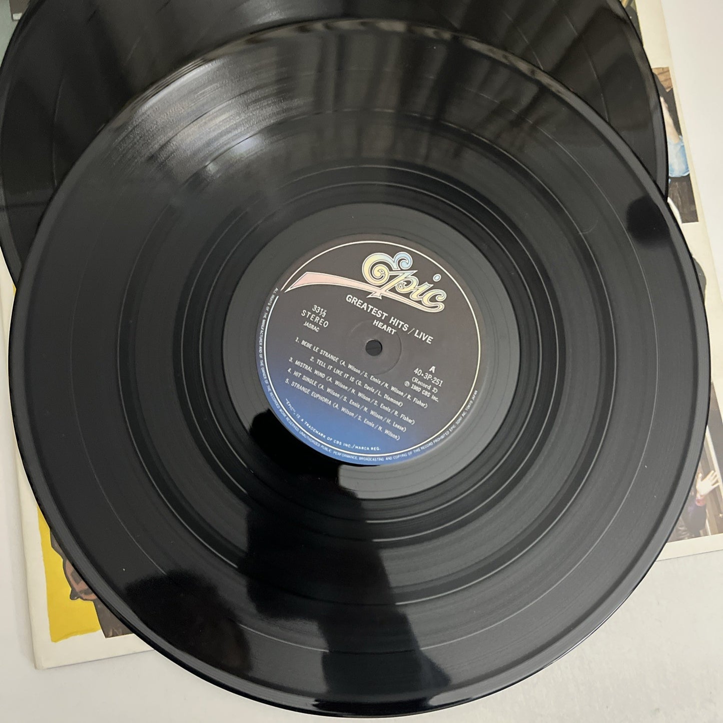Heart – Greatest Hits / Live (Vinyl, 1980) Japan 2xLP Album 40-3P-250~1