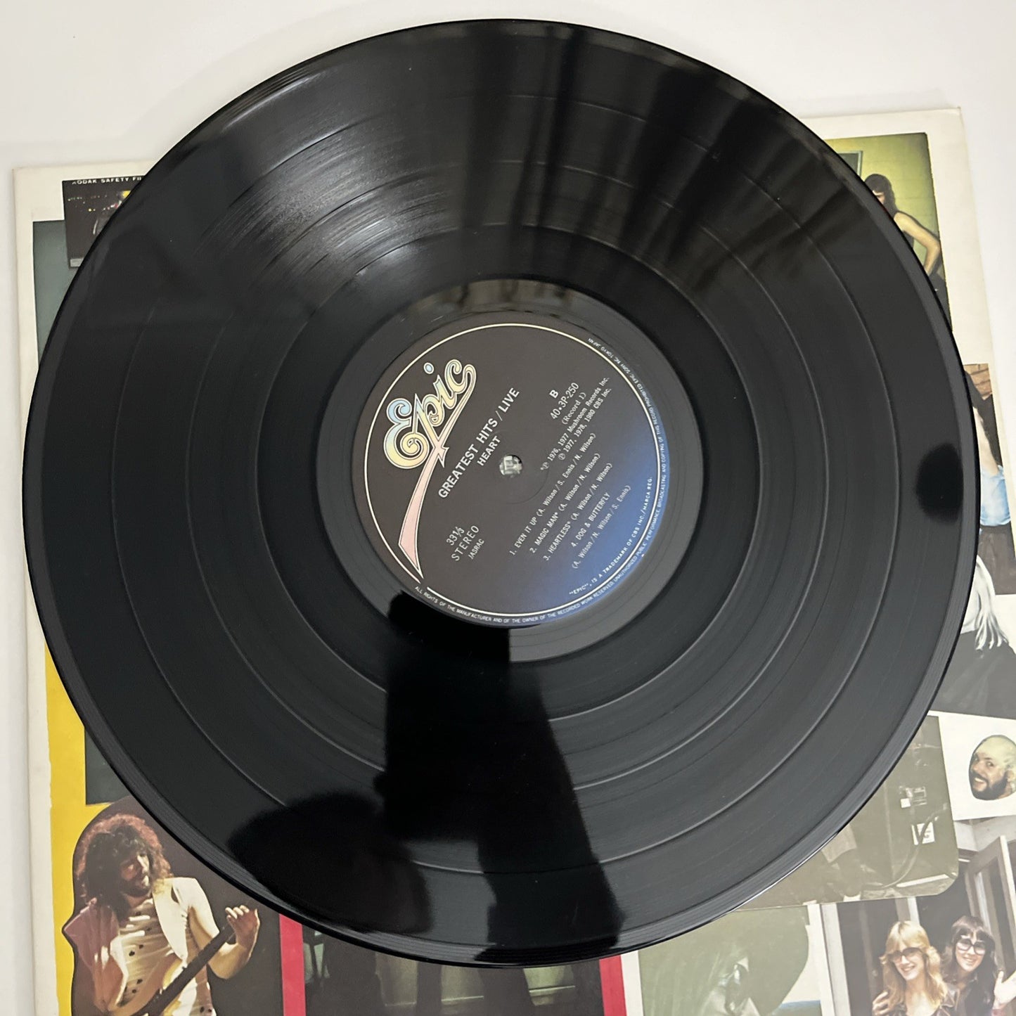 Heart – Greatest Hits / Live (Vinyl, 1980) Japan 2xLP Album 40-3P-250~1