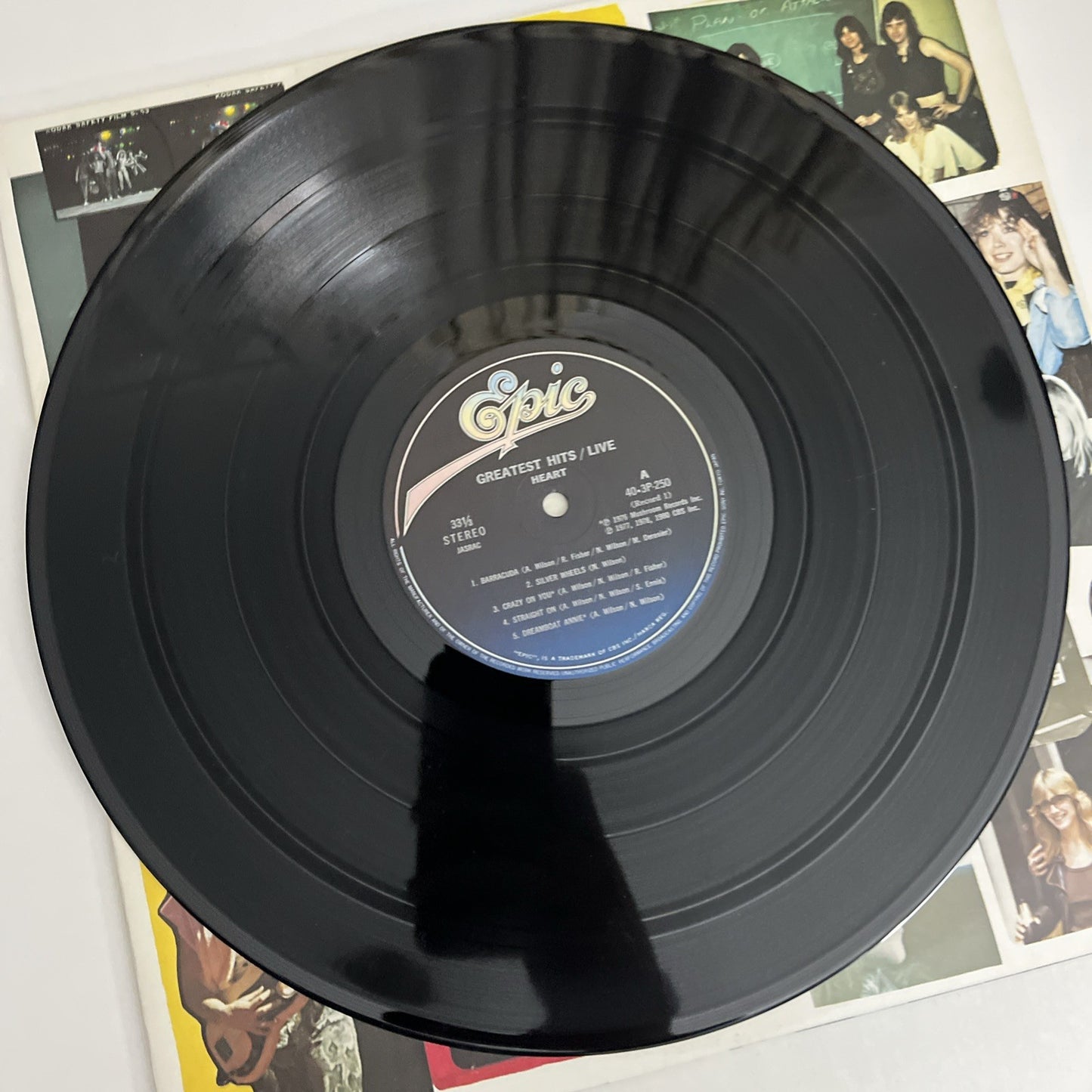 Heart – Greatest Hits / Live (Vinyl, 1980) Japan 2xLP Album 40-3P-250~1