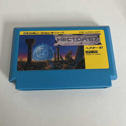 Hector 87  FC Nintendo Famicom NES NTSC-J JAPAN Shoot'em Up 1987 Game