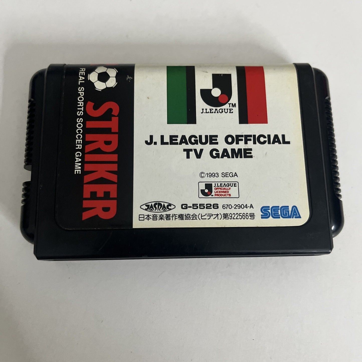J League Pro Striker Sega Mega Drive MD NTSC-J JAPAN 1993 Game