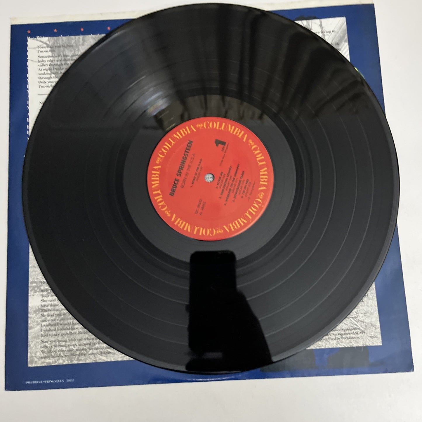 Bruce Springsteen – Born In The U.S.A. (Vinyl, 1984) US QC 38653