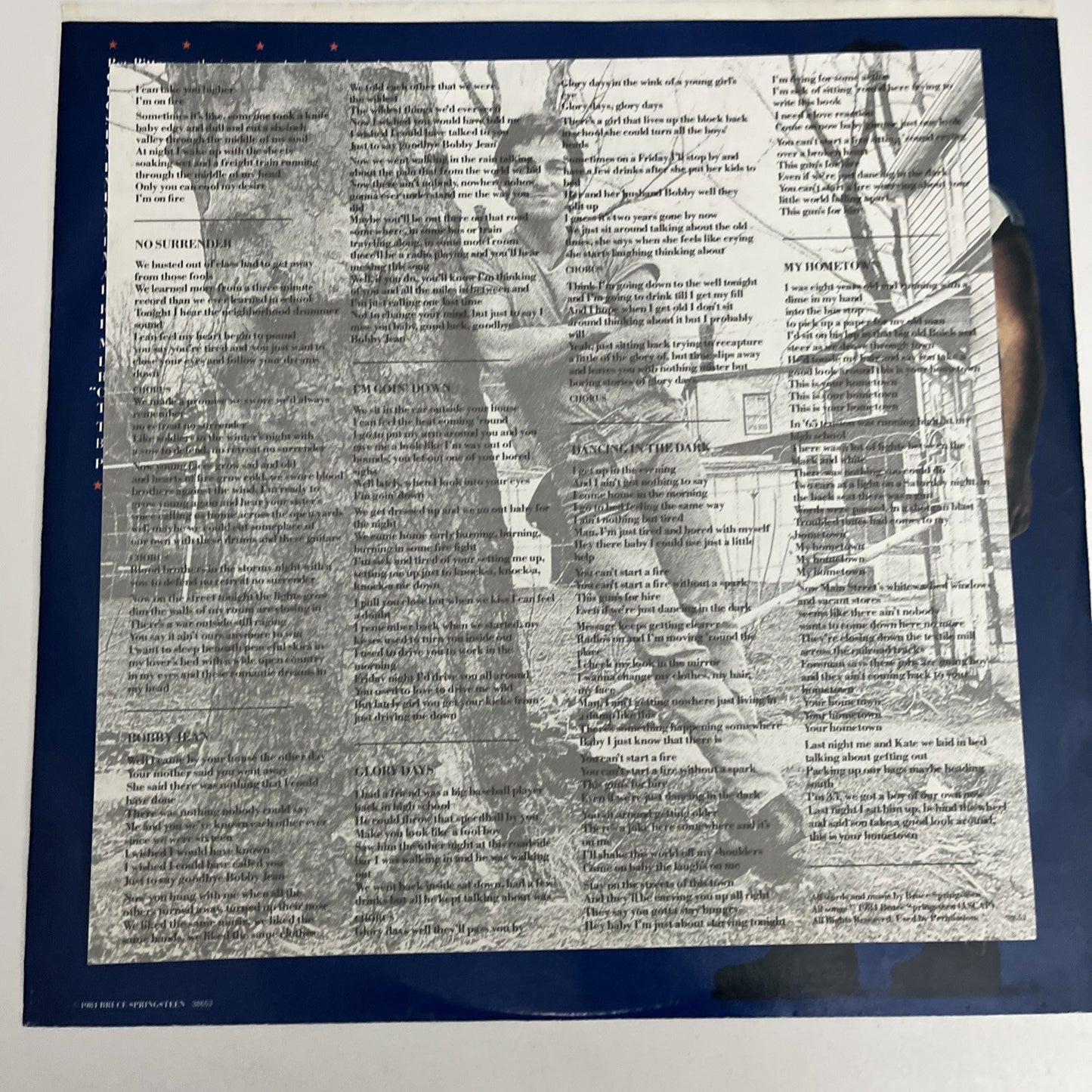 Bruce Springsteen – Born In The U.S.A. (Vinyl, 1984) US QC 38653