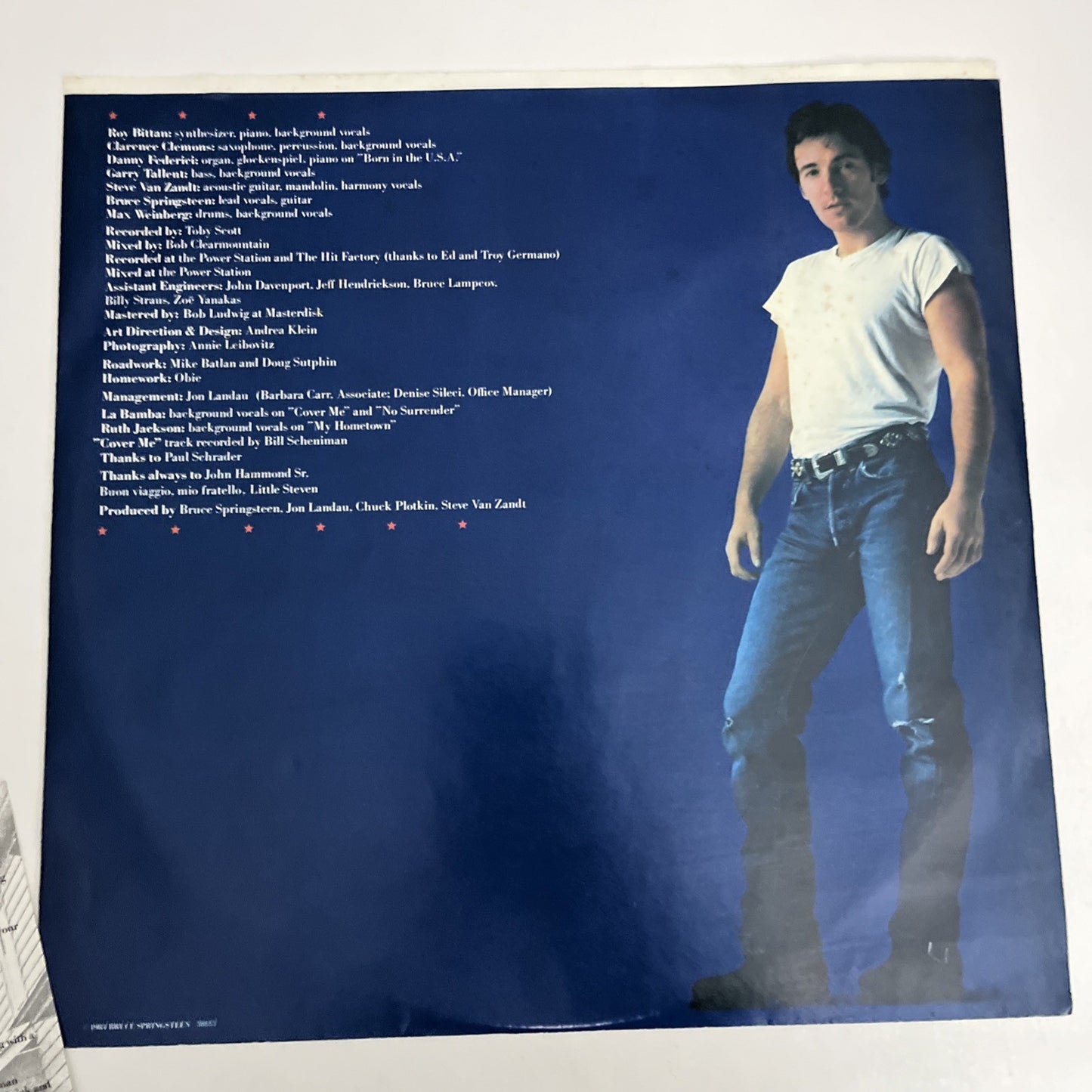 Bruce Springsteen – Born In The U.S.A. (Vinyl, 1984) US QC 38653