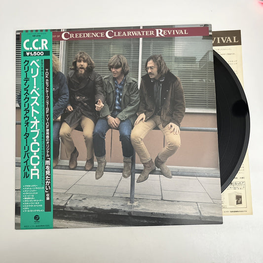 The Very Best Of Creedence Clearwater Revival (Vinyl, 1981) Japan Obi LP Album