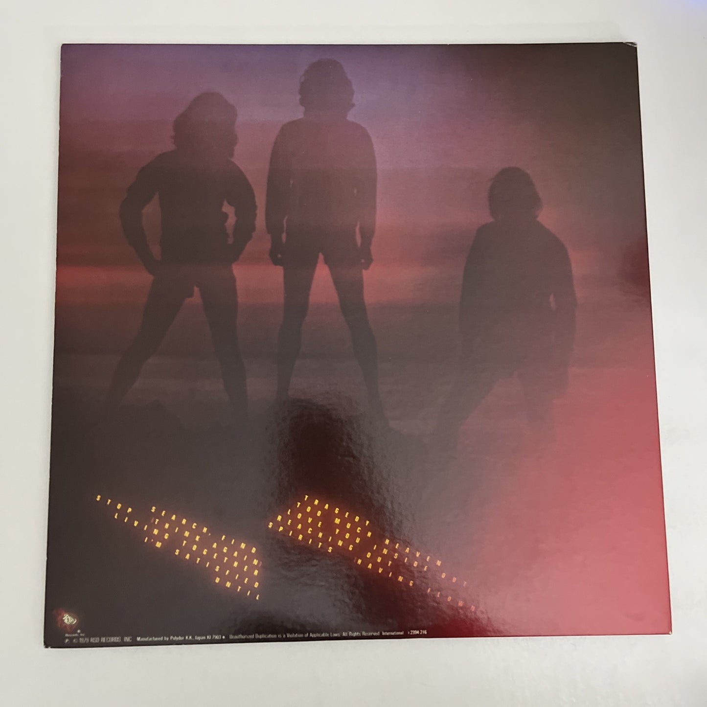 Bee Gees – Spirits Having Flown (Vinyl, 1979) Japan Gatefold MWF 1058